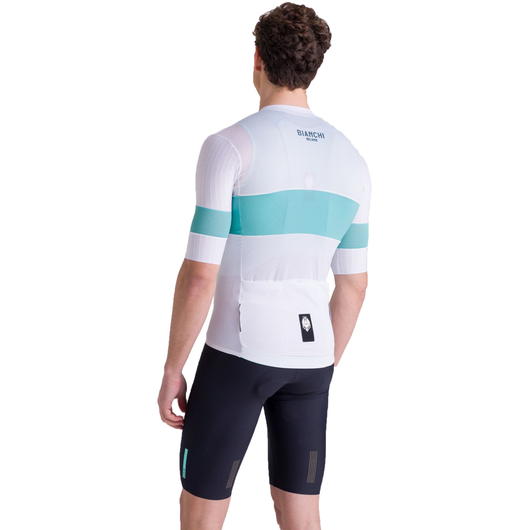 Maillot Cyclisme Santini SMS - Bianchi Martini Racing Team - 1/4 Zip, Taille XL - Occasion