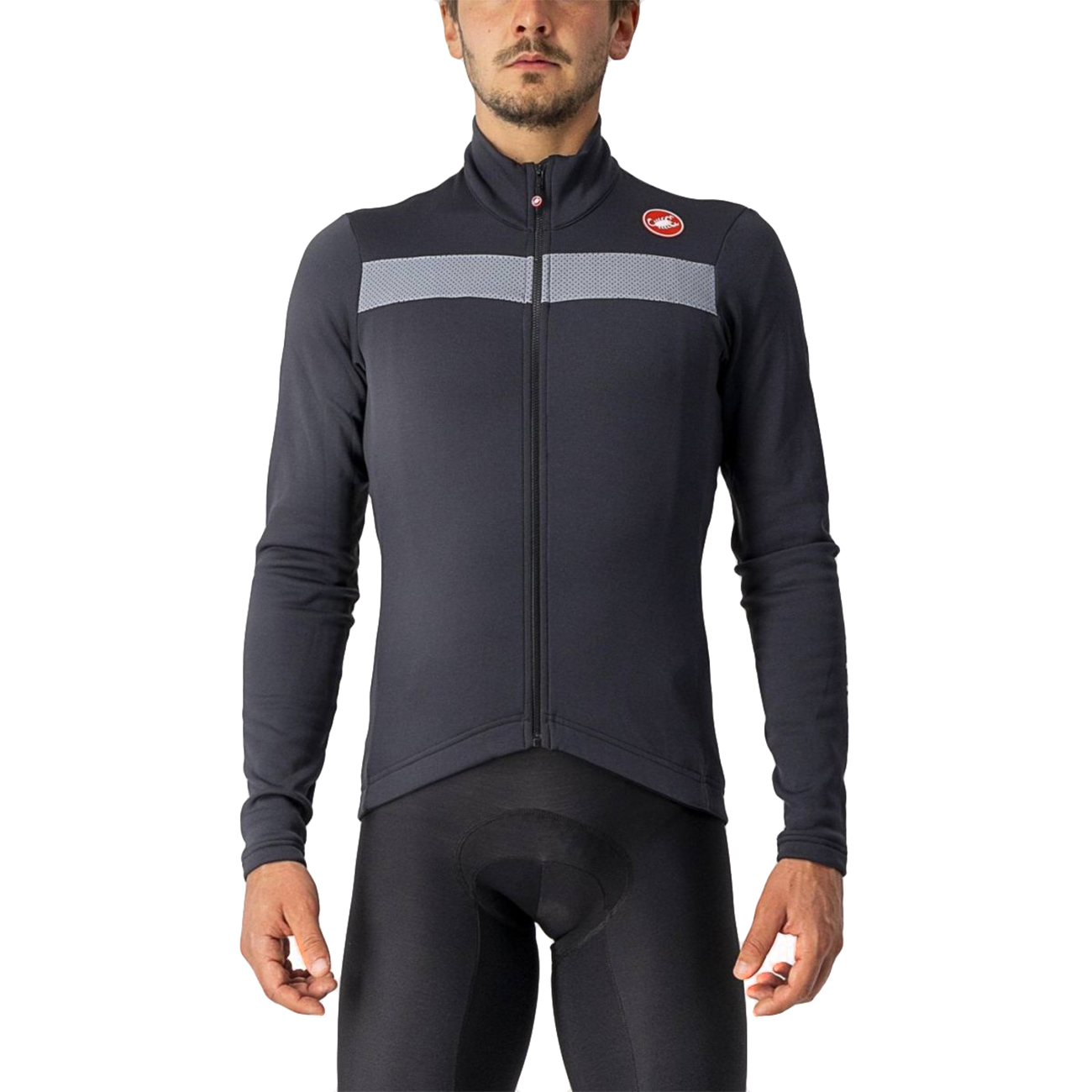 Produktbild von Castelli Puro 3 Langarmtrikot Herren - light black 085