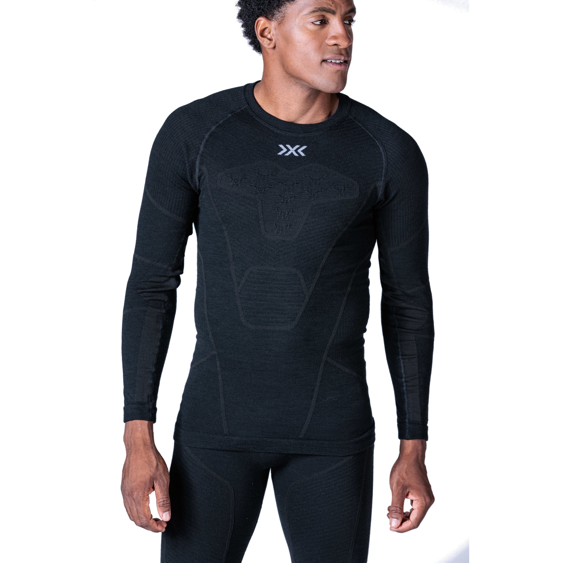 X-Bionic Symbio Merino Long Sleeve Shirt Men - opal black | BIKE24