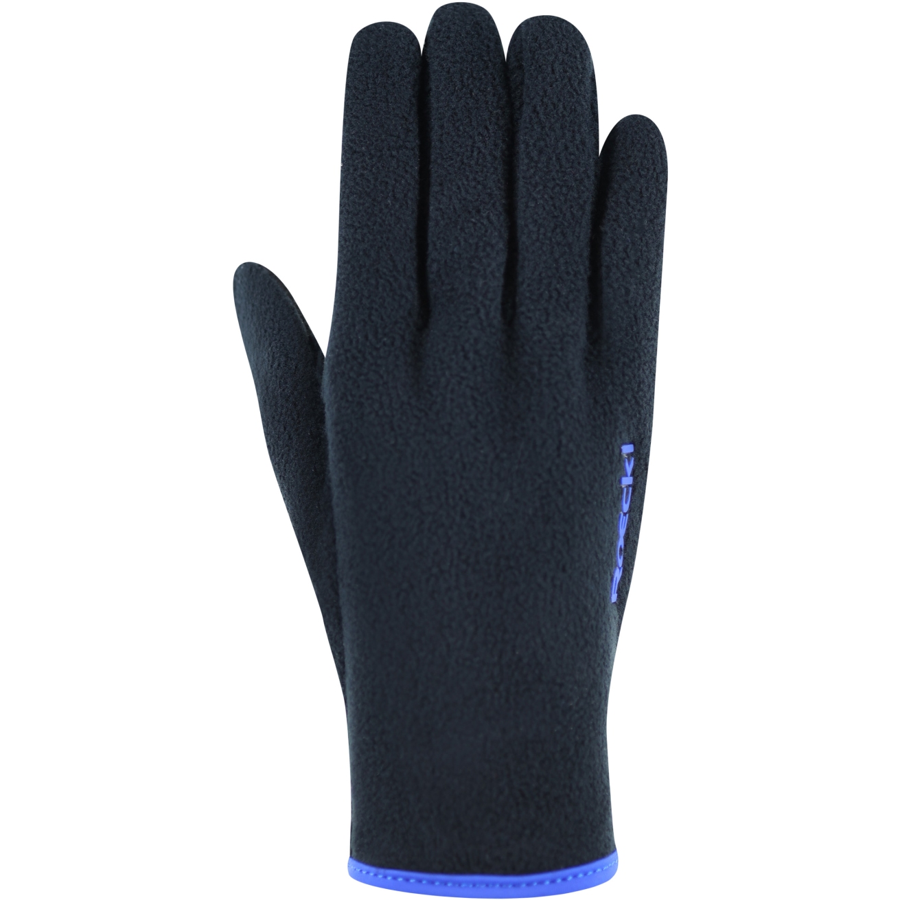 Picture of Roeckl Sports Kampen 2 Winter Gloves Kids - black/dazzling blue 9511