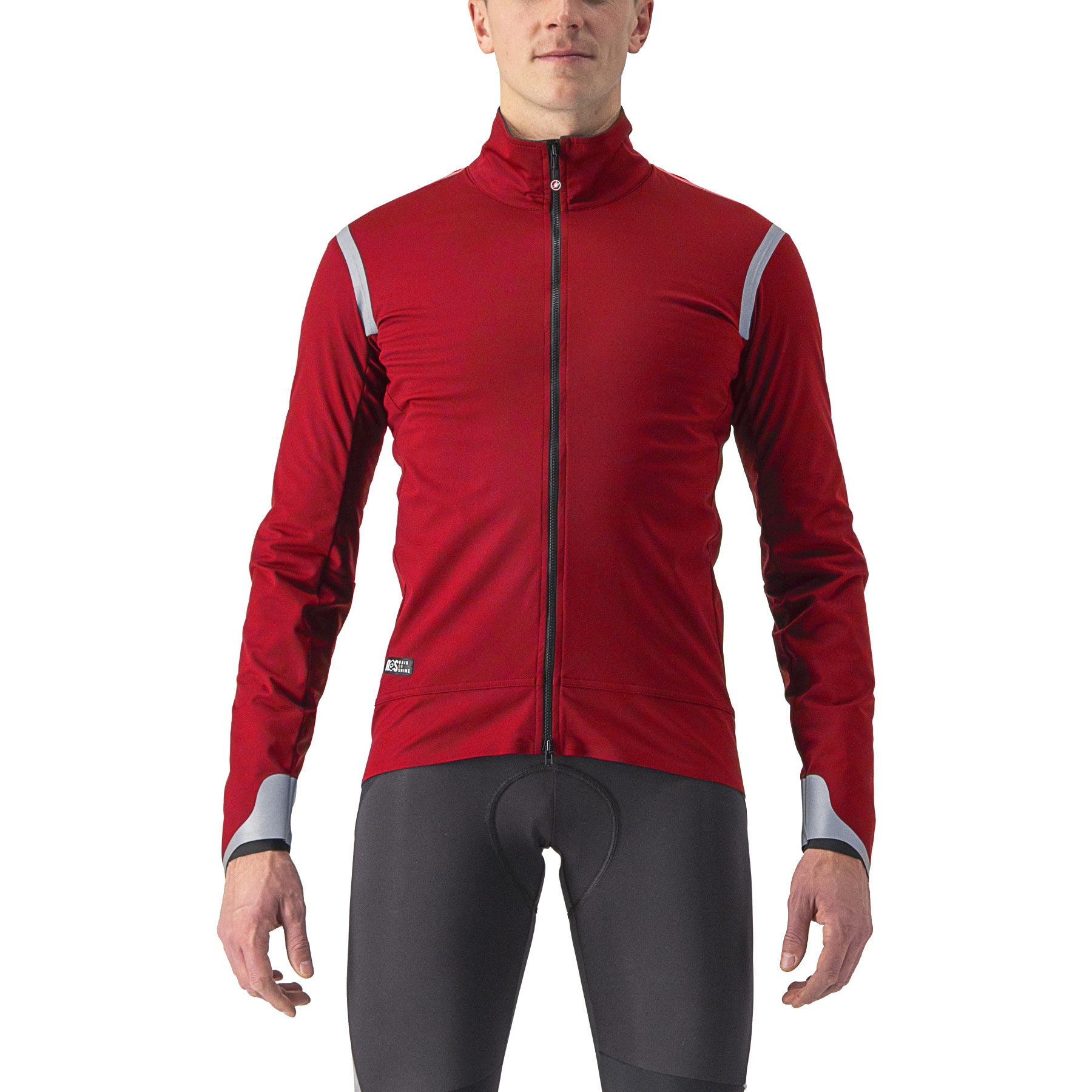 Picture of Castelli Alpha Ultimate Insulated Jacket Men - pro red/black-dark grey 622