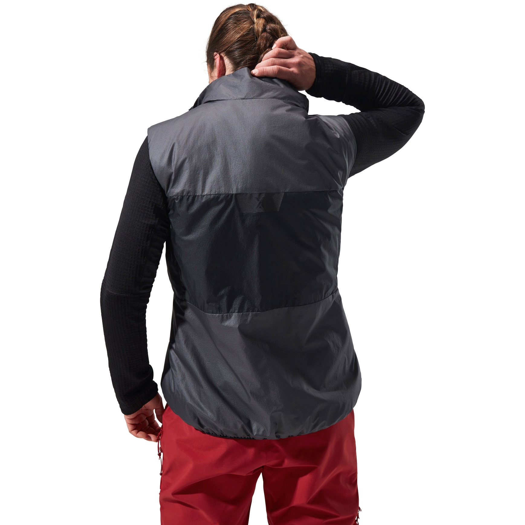 berghaus ナイロンベスト Women's MTN Arete LB Synthetic Vest - Grey/Black | Berghaus