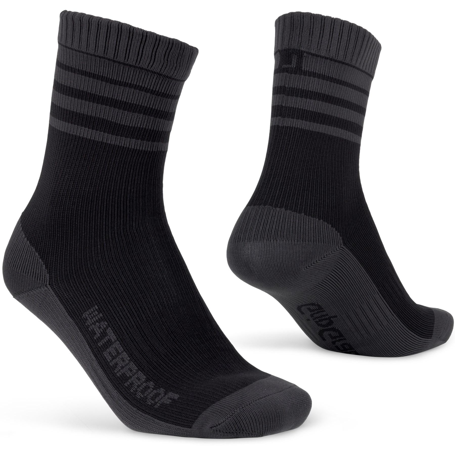 Foto de GripGrab Merino Thermal Calcetines impermeable - Black