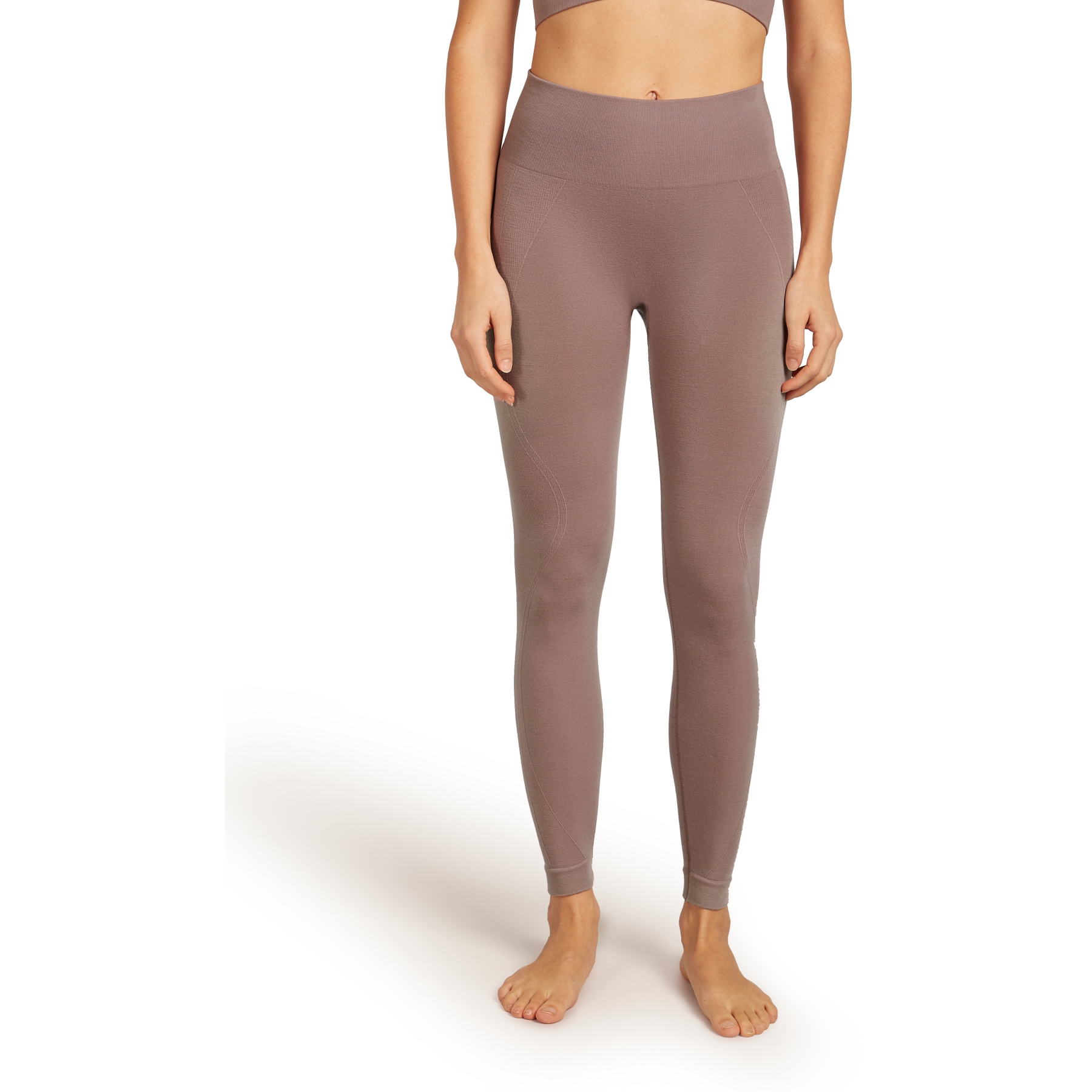 Produktbild von Icebreaker Merino 260 Zoneknit™ Seamless 25&quot; Leggings Damen - Summit