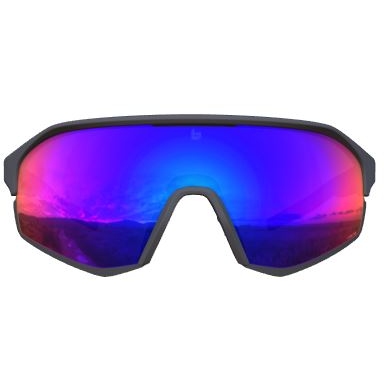 Bollé Lightshifter Sunglasses - Matt Titanium / Volt+ Ultraviolet