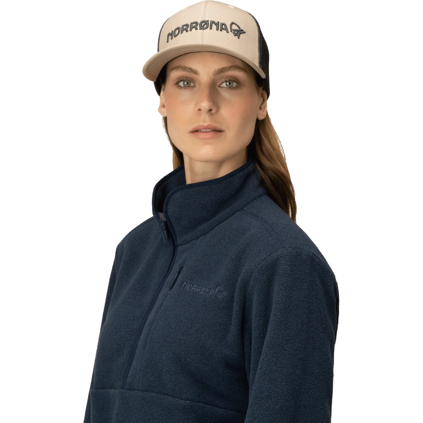 Norrona /29 3D mesh Flexfit Cap - Oyster Gray | BIKE24