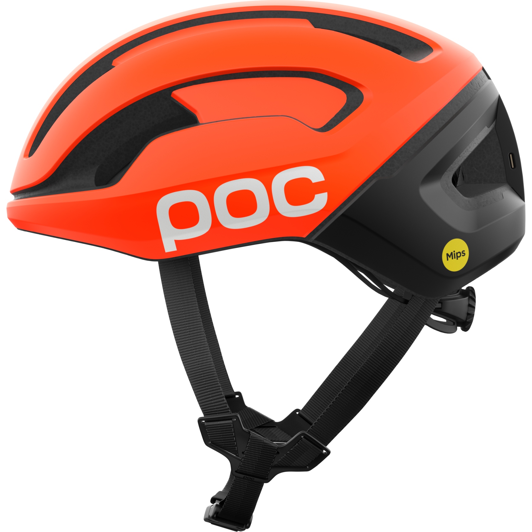 POC Omne Beacon MIPS Helmet - 8817 Fluorescent Orange Matt/Uranium