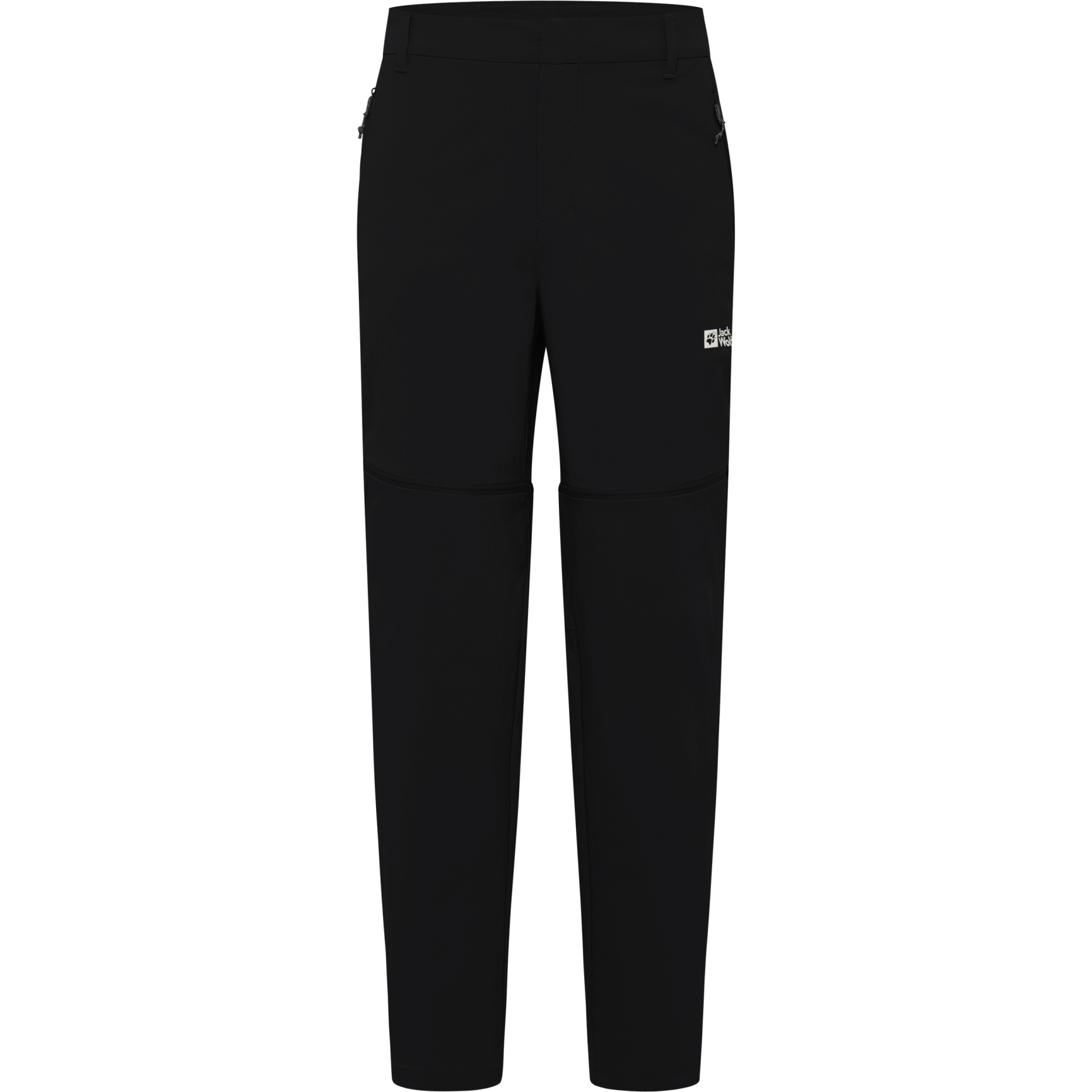 Produktbild von Jack Wolfskin Hikeout Zip Off Hose Herren - regular - schwarz