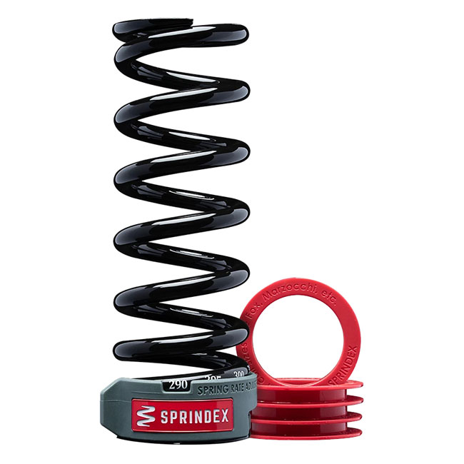 Picture of Sprindex Downhill - Adjustable Lightweight Rear Shock Steel Spring - 162mm/75mm
