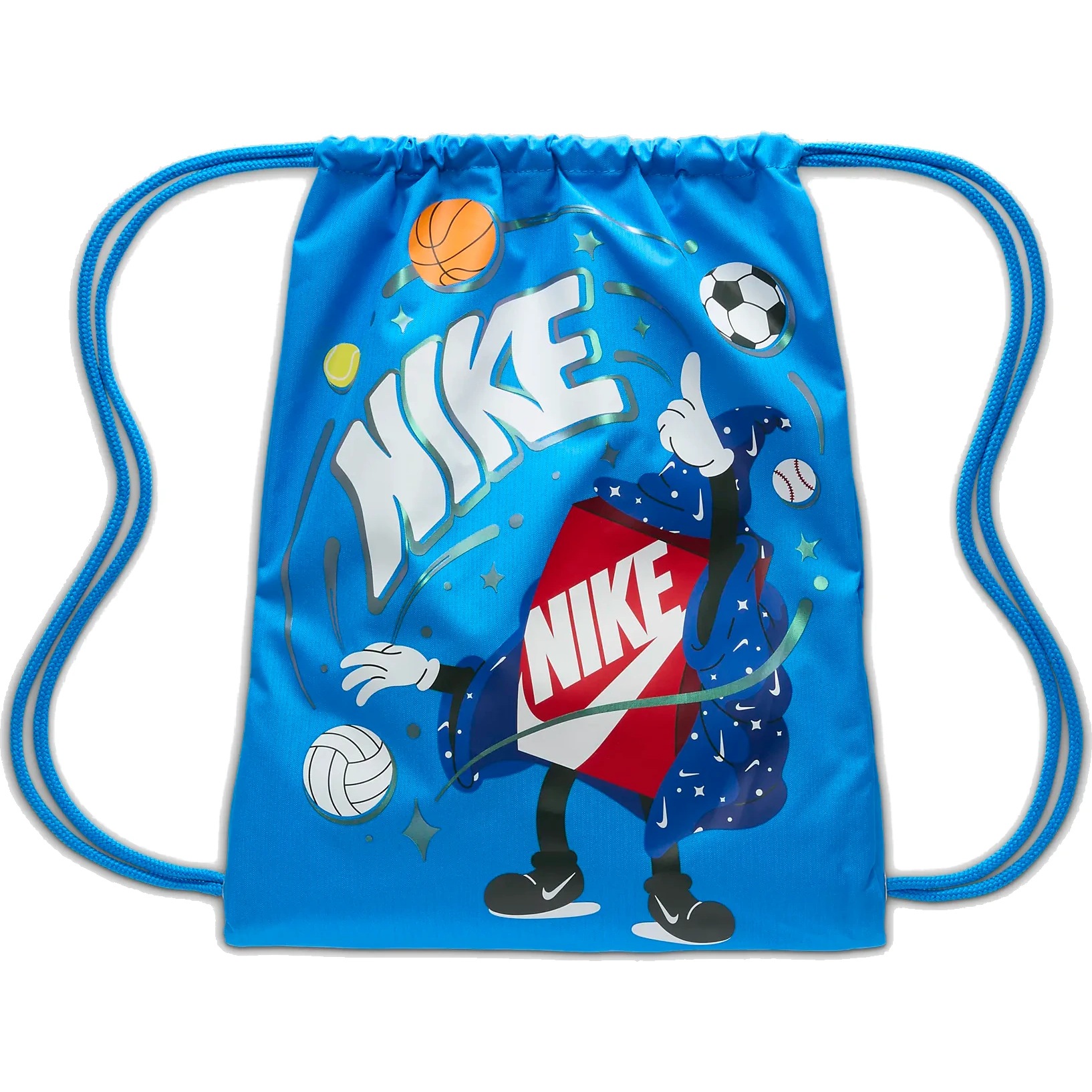 Picture of Nike Drawstring Bag Kids (12L) - Boxy - photo blue FN1360-406