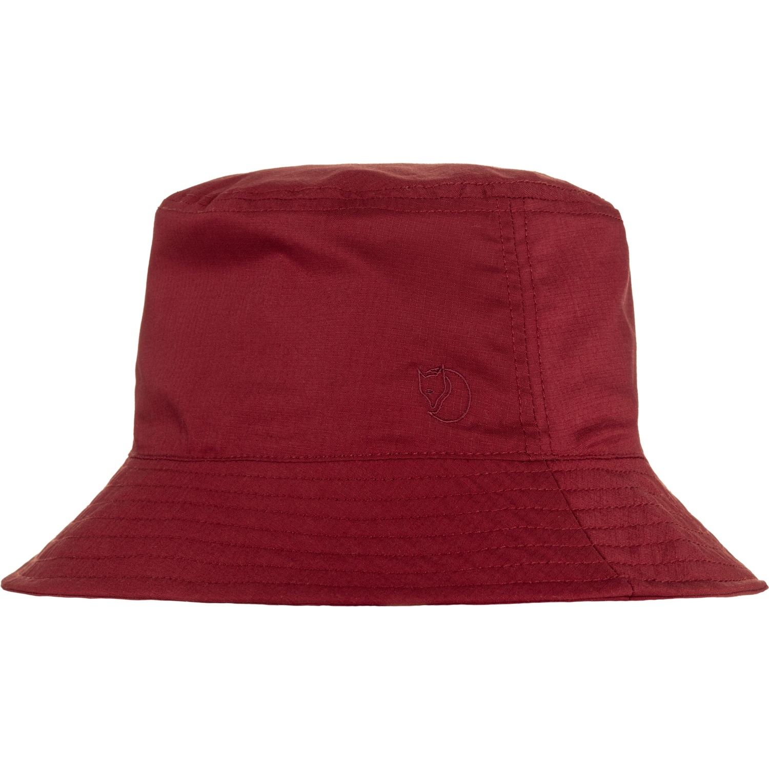 Picture of Fjällräven Reversible Bucket Hat - pomegranate red-dark navy