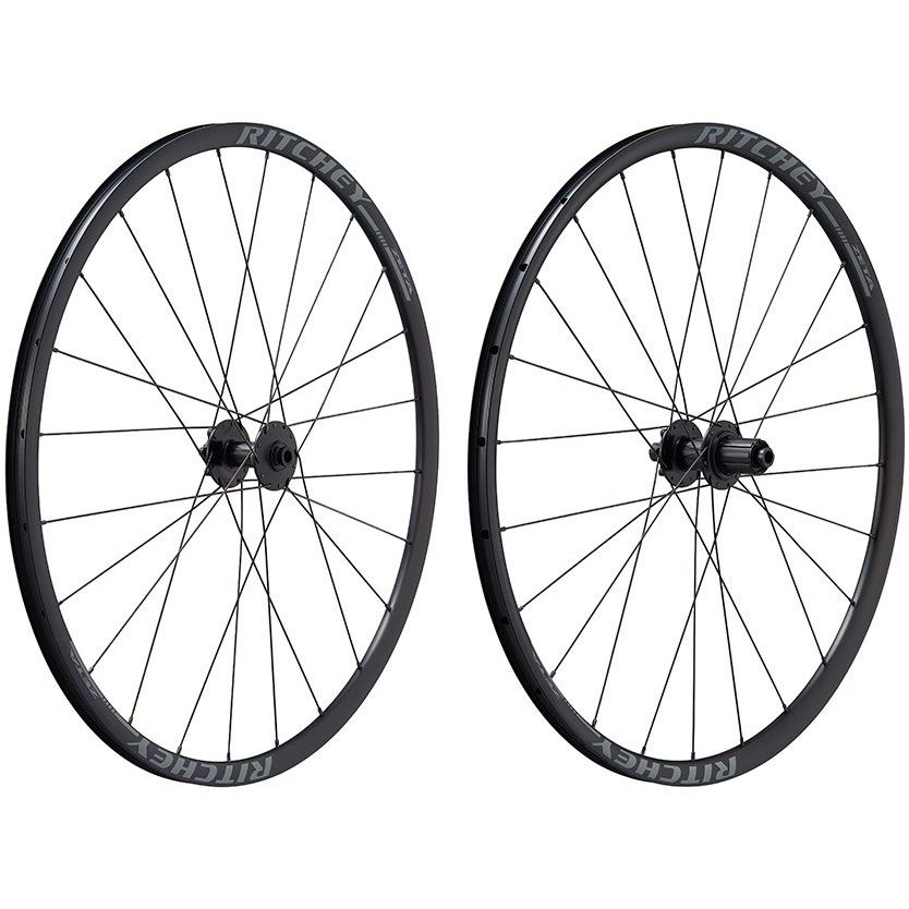 Picture of Ritchey Comp Zeta Disc Wheelset | Clincher / Tubeless | 6-Bolt - 12x100mm | 12x142mm - Shimano HG