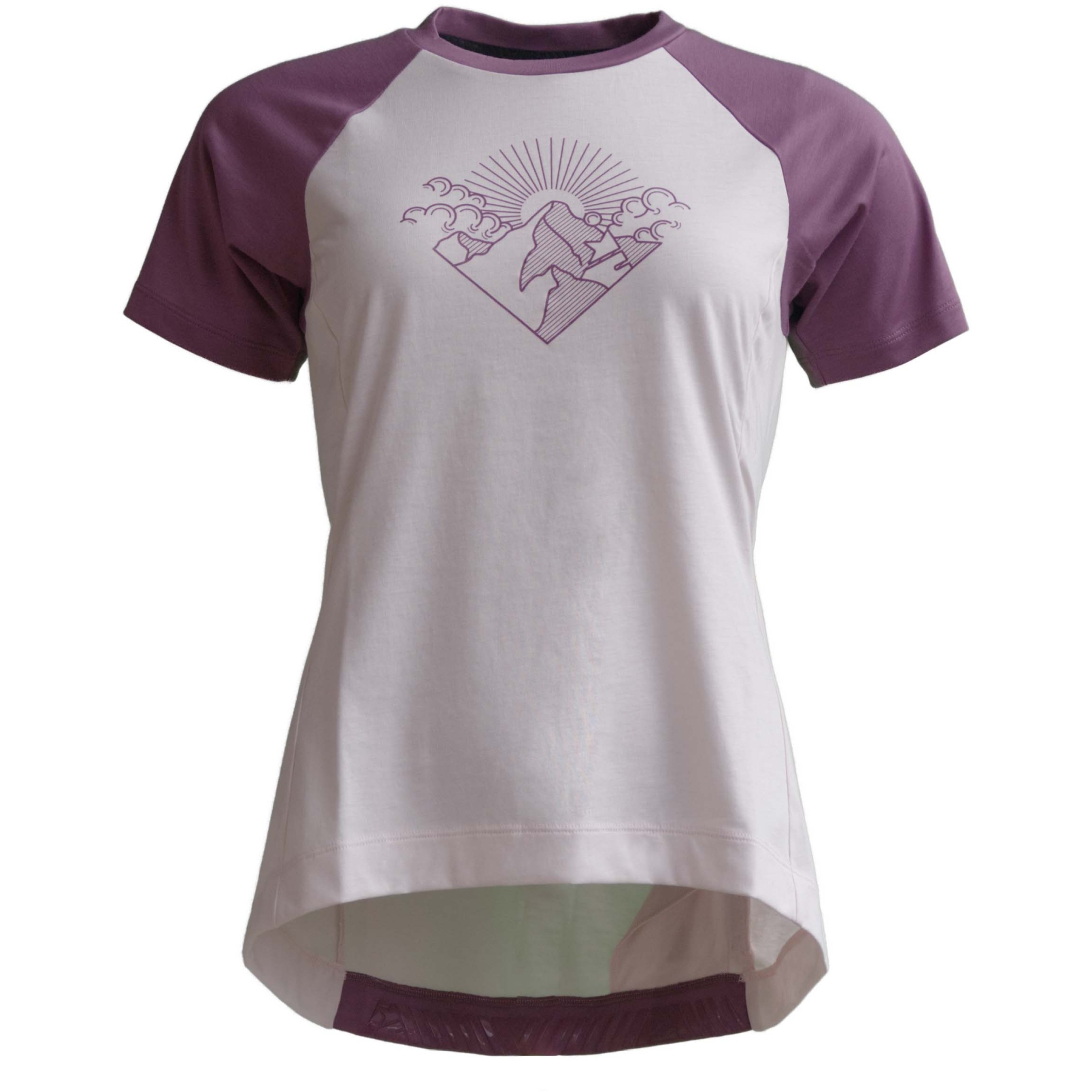 Foto de Zimtstern Maillot MTB de Manga Corta Mujer - PureFlowz - Lilac/Berry