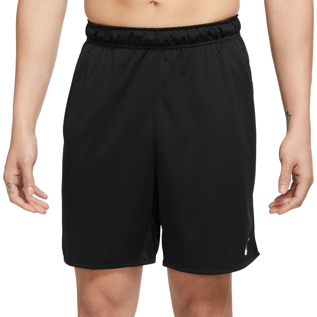 Produktbild von Nike Dri-FIT Totality Knit Unlined 7&quot; Herren Fitnessshorts - black/black/iron grey/white FB4196-010