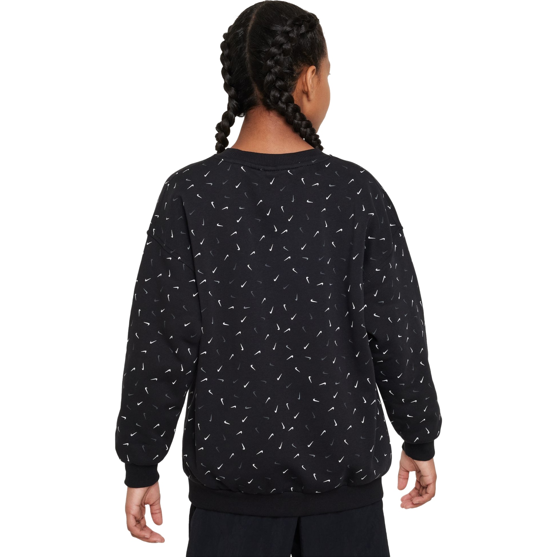 Nike Sportswear Club Fleece Sweatshirt für ältere Kinder - schwarz/weiß  FD2943-010