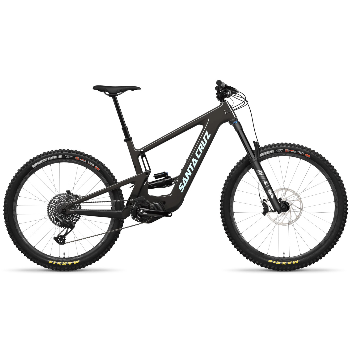 Photo produit de Santa Cruz VTT Électrique Carbone - BULLIT 3 S - 2024 - gloss carbon / blue