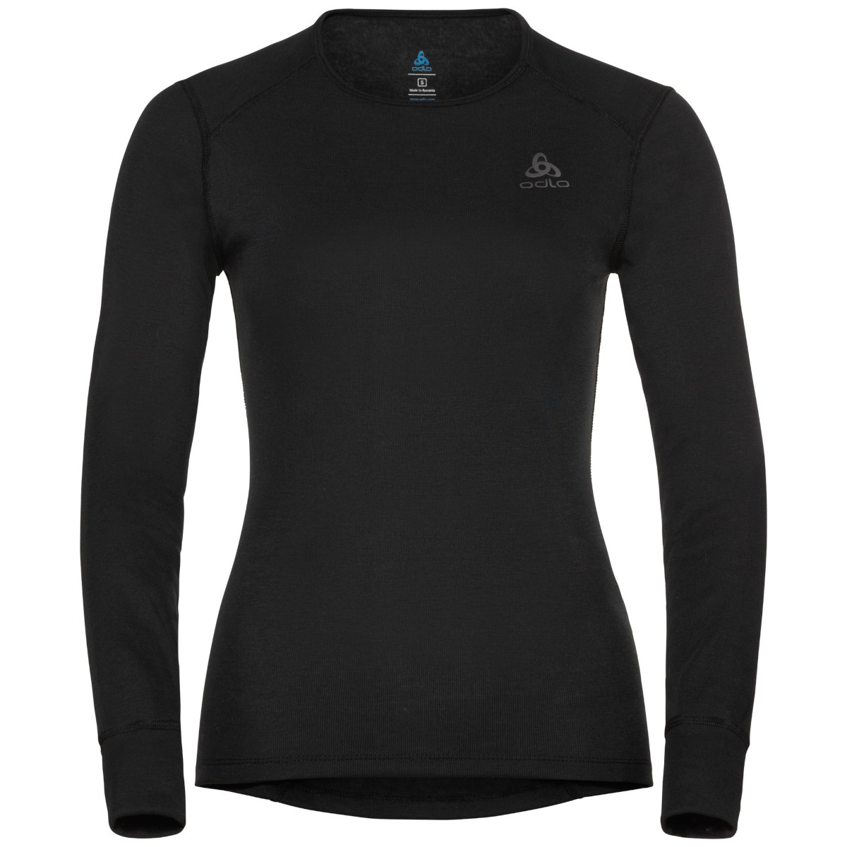 Picture of Odlo Women&#039;s Active Warm Eco Long-Sleeve Base Layer Top - black