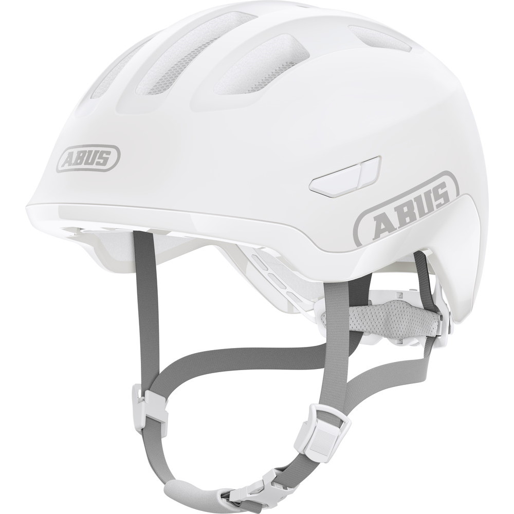 Picture of ABUS Smiley 3.0 ACE LED Kids Helmet - pure white