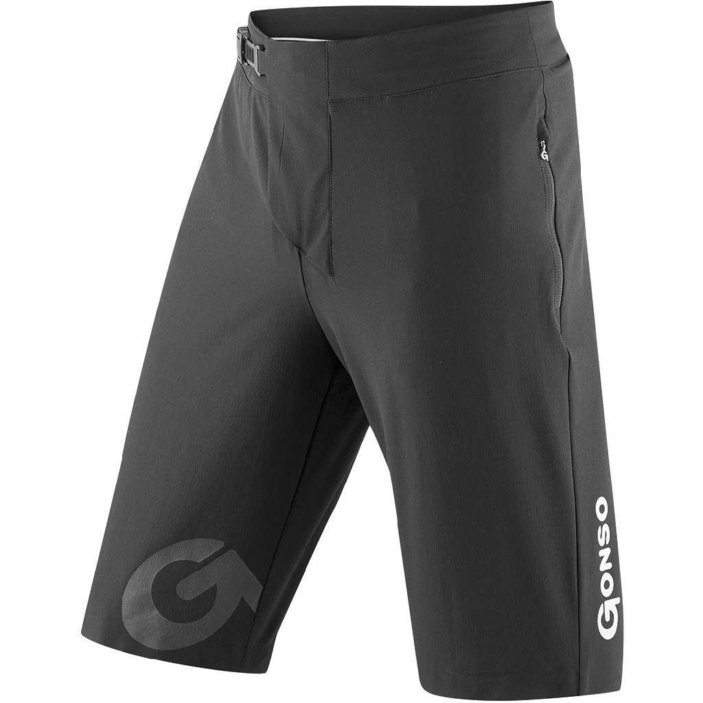 Picture of Gonso SITIVO Green Men&#039;s MTB Bike Shorts - Black