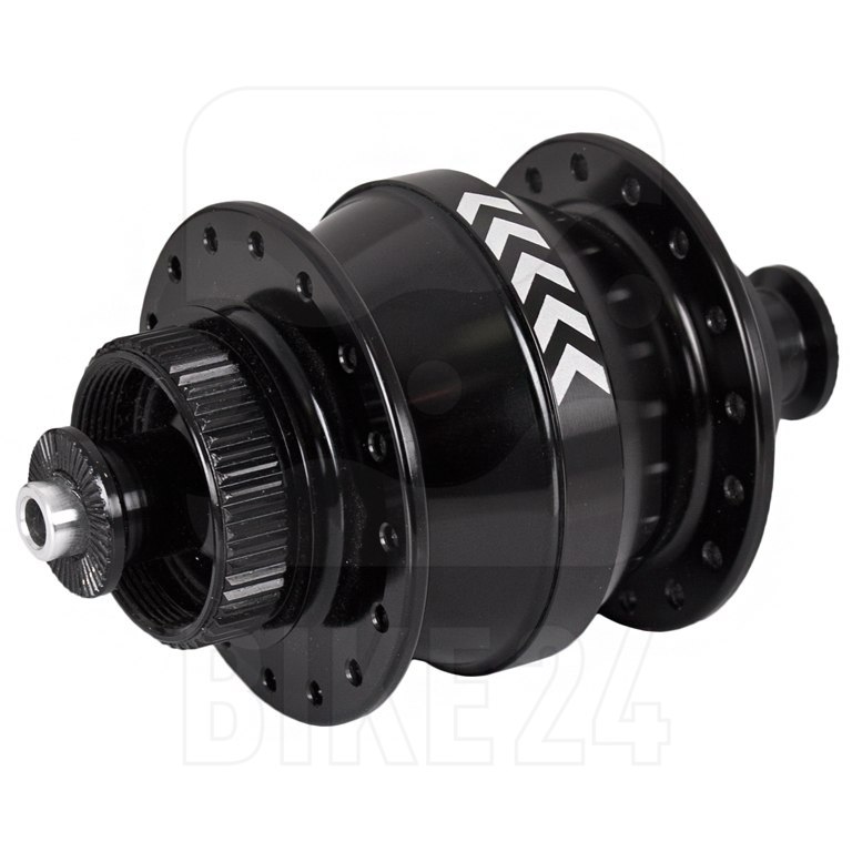 Productfoto van Shutter Precision PL-8 Hub Dynamo - Centerlock - QR 9x100mm - black
