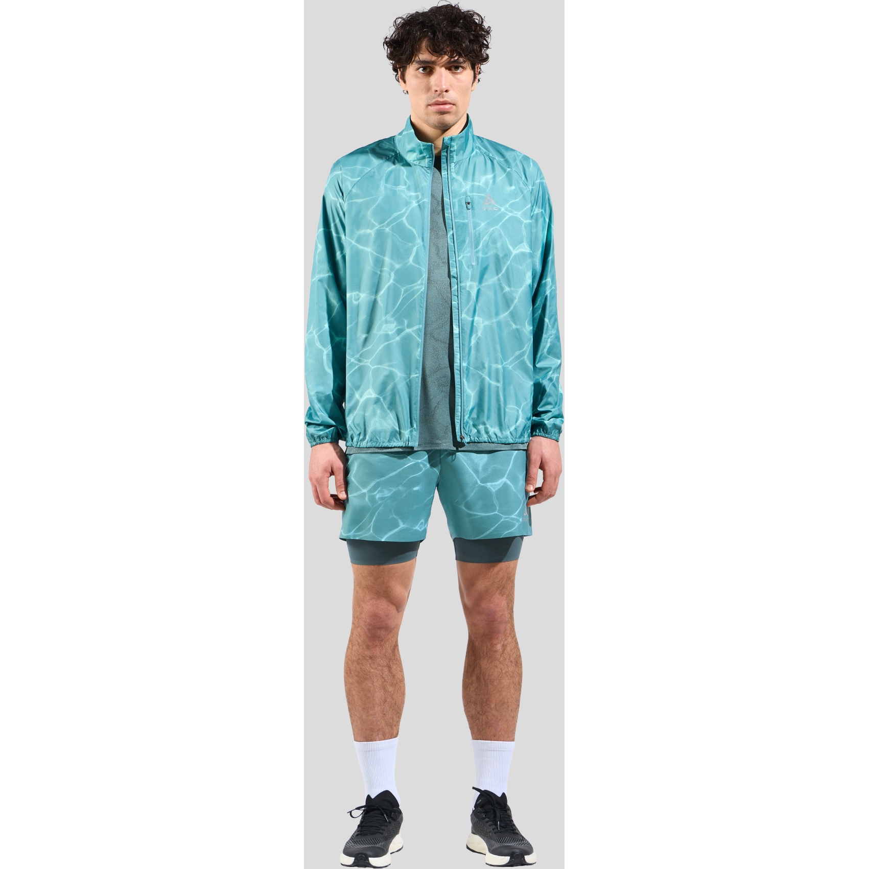 ODLO-AEOLUS PRO JKT SUBMERGED/TUMULTUOUS SEA - Cross-country