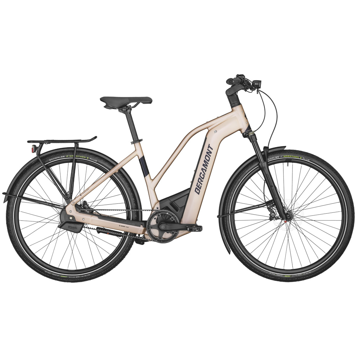 Productfoto van Bergamont E-HORIZON PREMIUM PRO BELT LADY - Trekking E-Bike - 2022 - rose gold