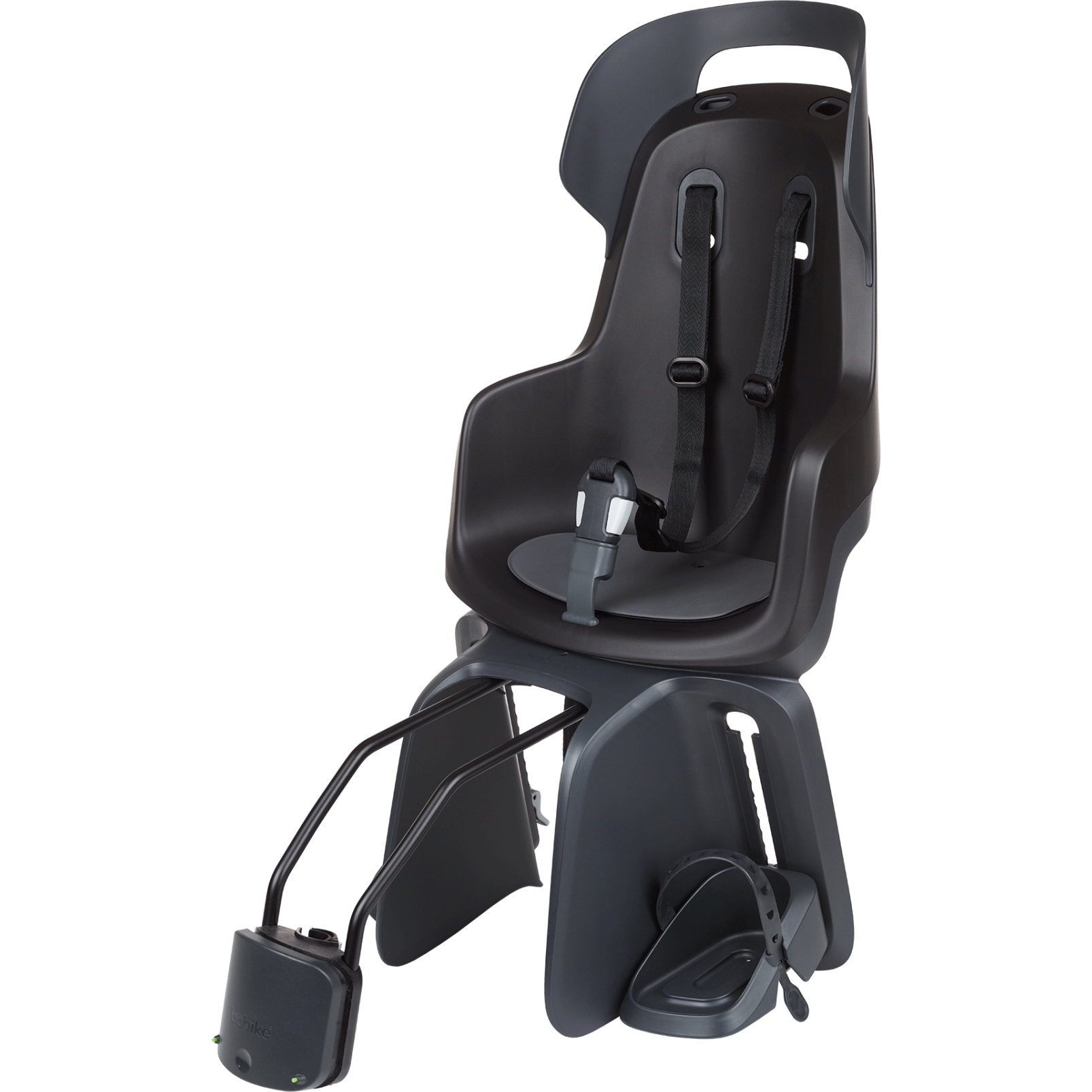 Produktbild von Bobike GO Fahrrad-Kindersitz - Rahmenbefestigung - Urban Black