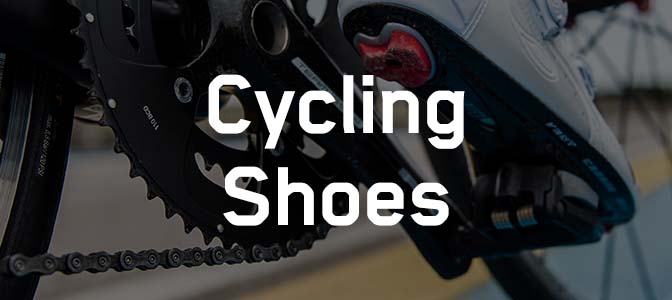 Fitting cycling shoes for clipless or flat pedals are particularly important.