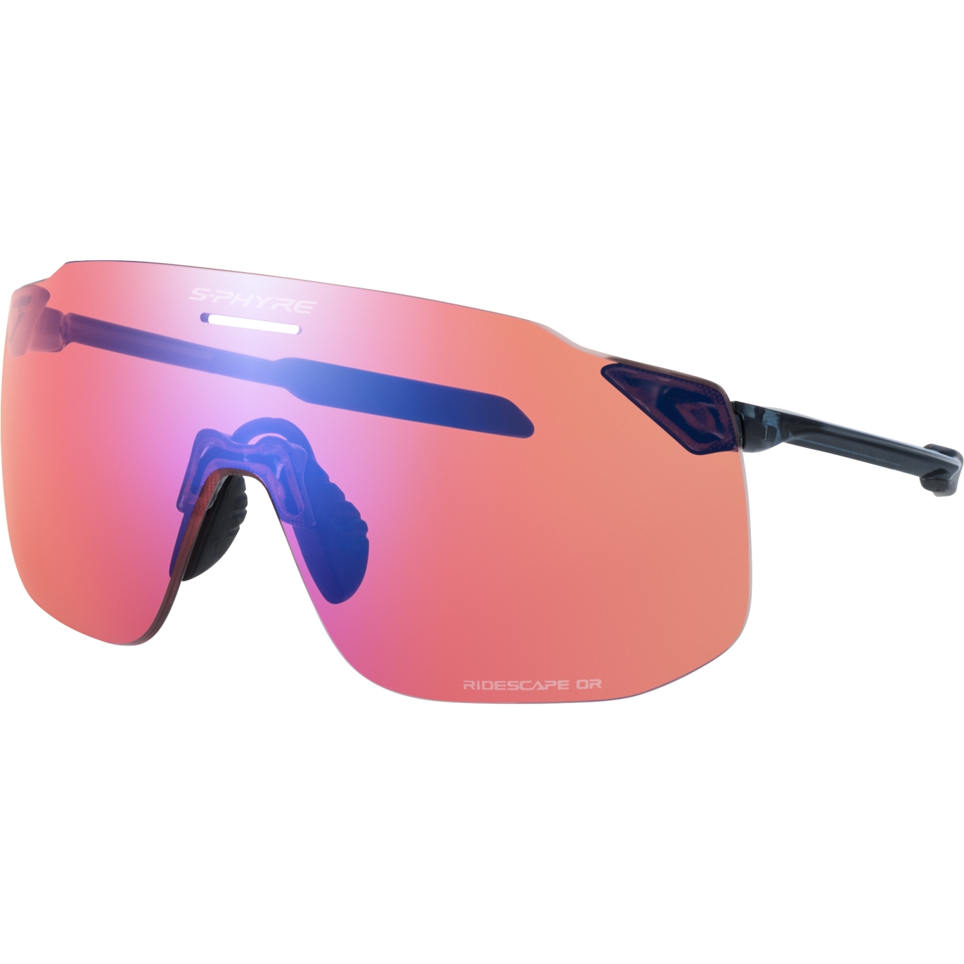 Produktbild von Shimano S-Phyre SL Offroad Brille - Black Sapphire