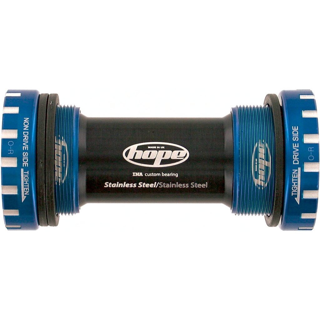 Picture of Hope Bottom Bracket Cups MTB Stainless Steel - BSA-68/73-24 - blue