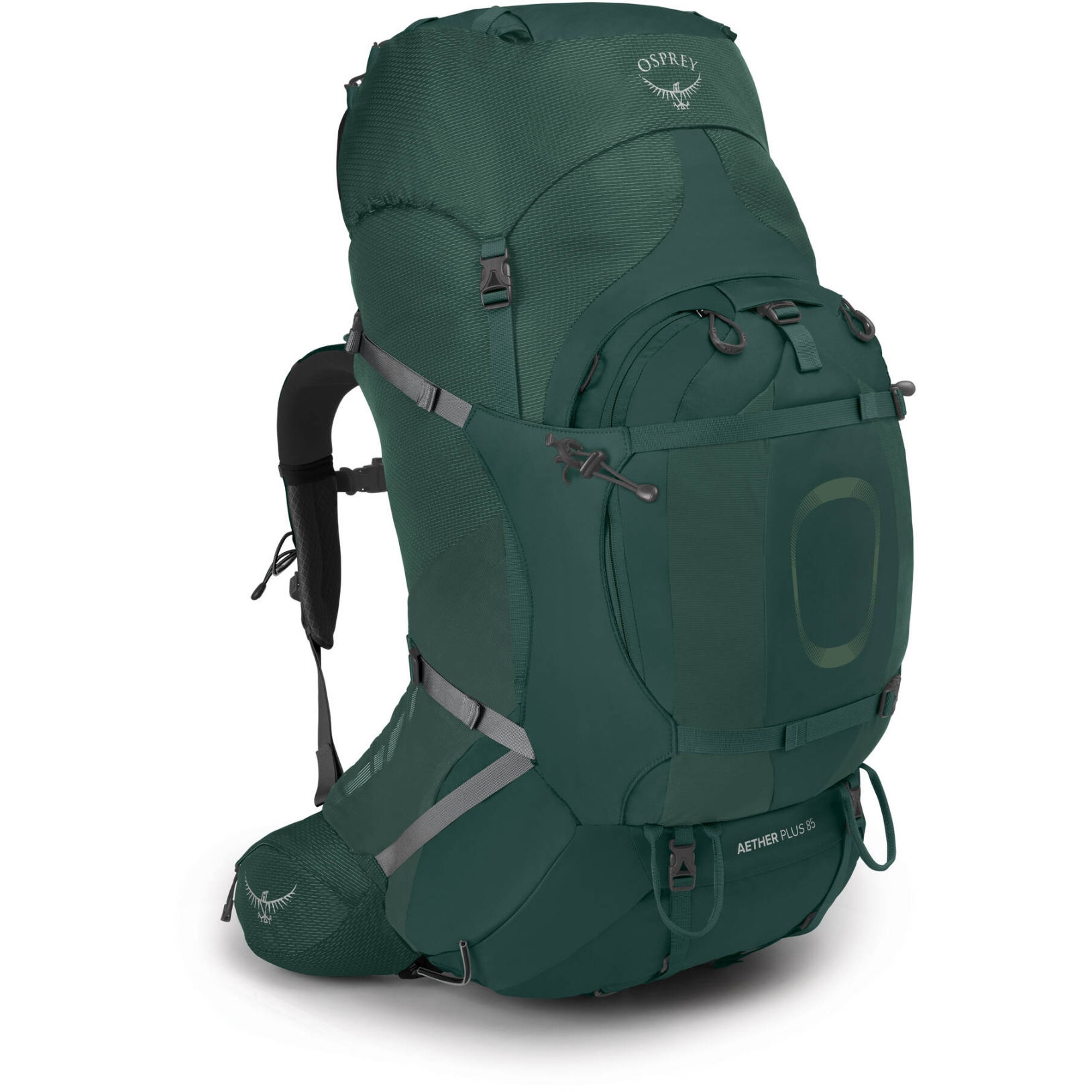 Picture of Osprey Aether Plus 85 Backpack - Axo Green - S/M