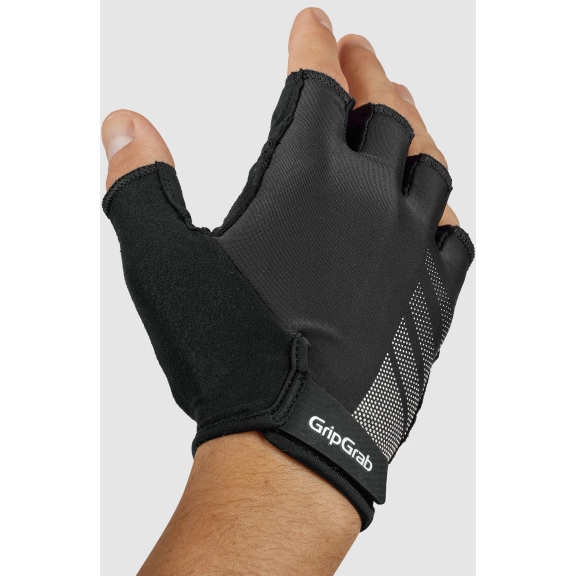 GripGrab RIDE RC Lite Padded Short Finger Gloves Black BIKE24