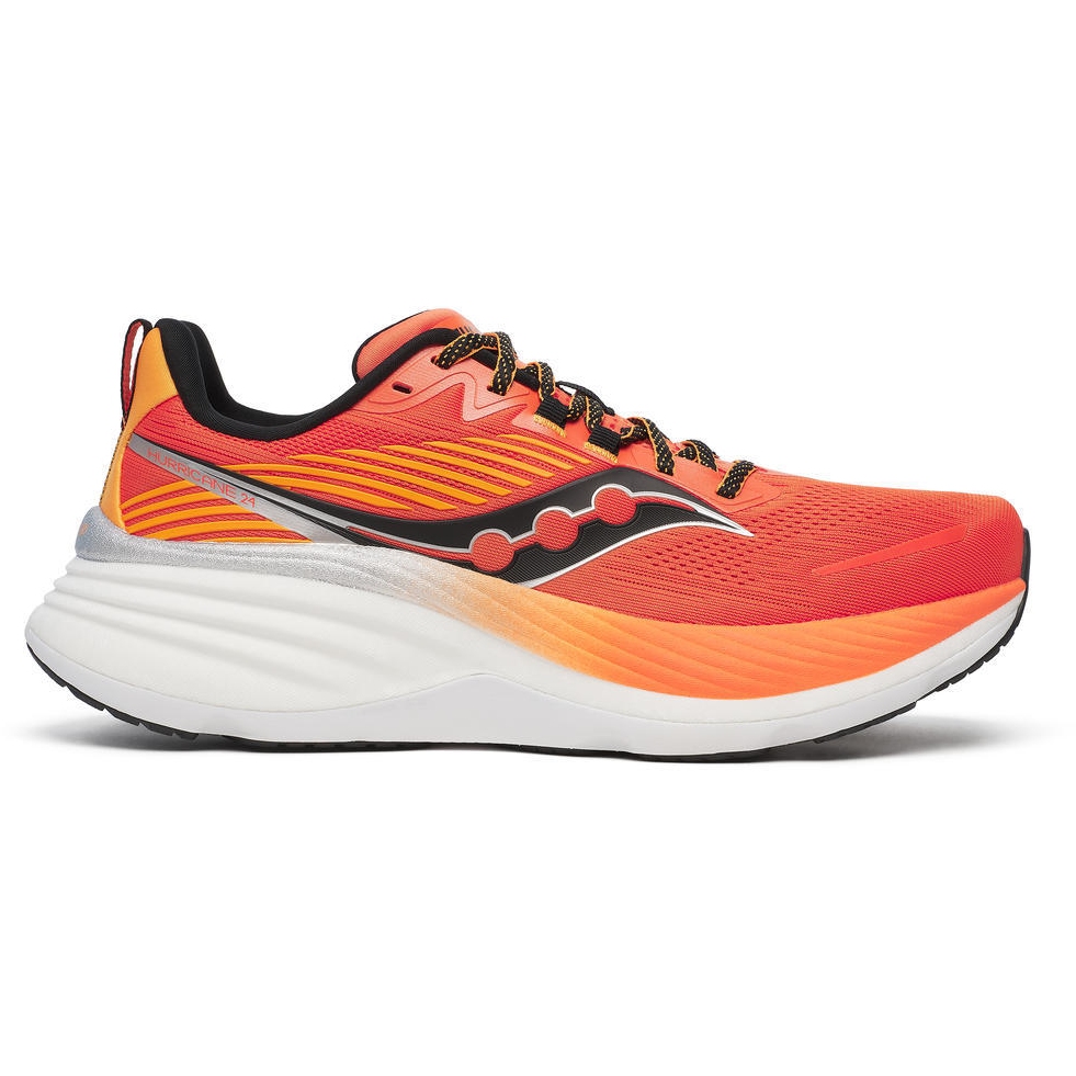 Picture of Saucony Hurricane 24 Running Shoes Men - pepper/black