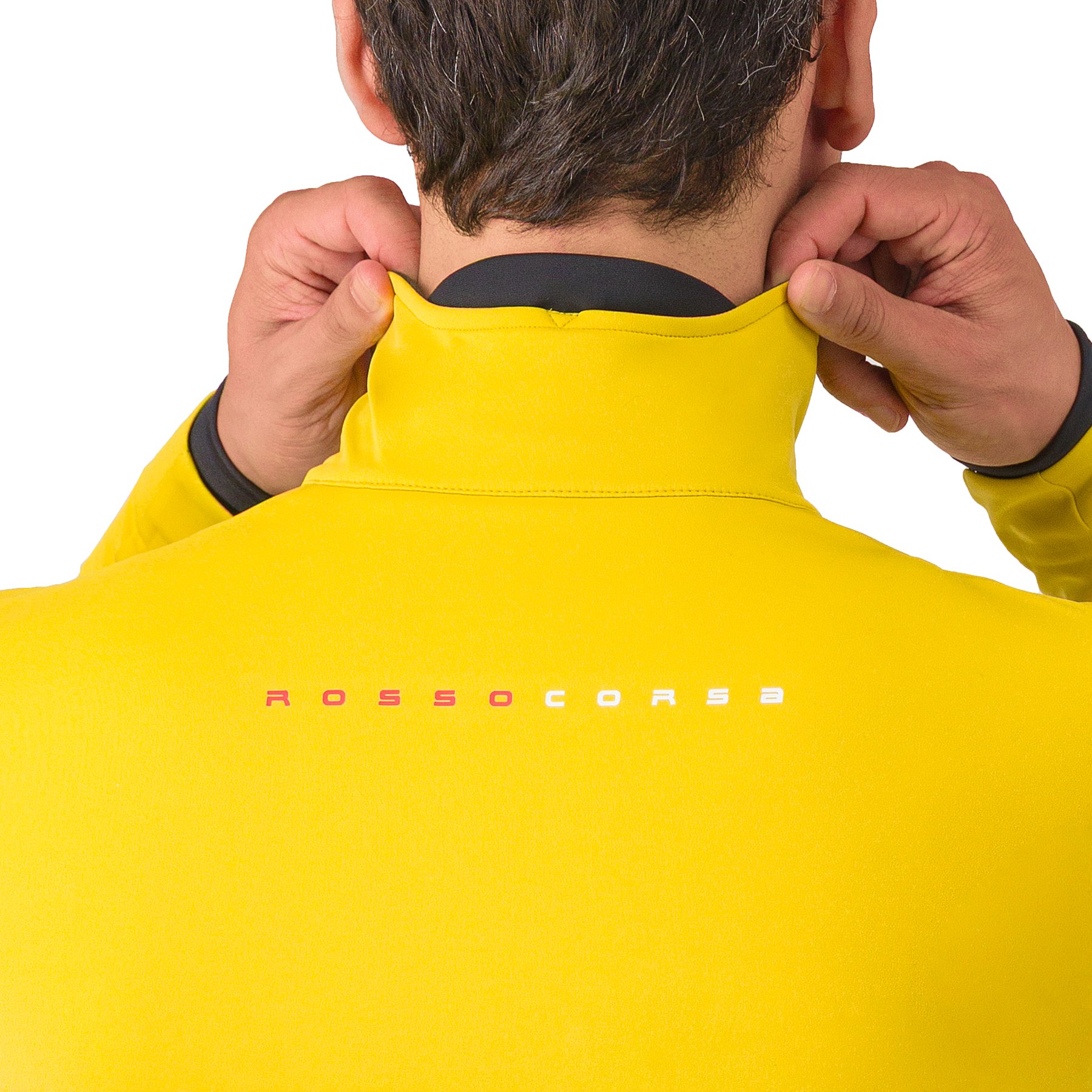 Castelli Alpha 150 Jacket Men - mango mojito/black 712 | BIKE24