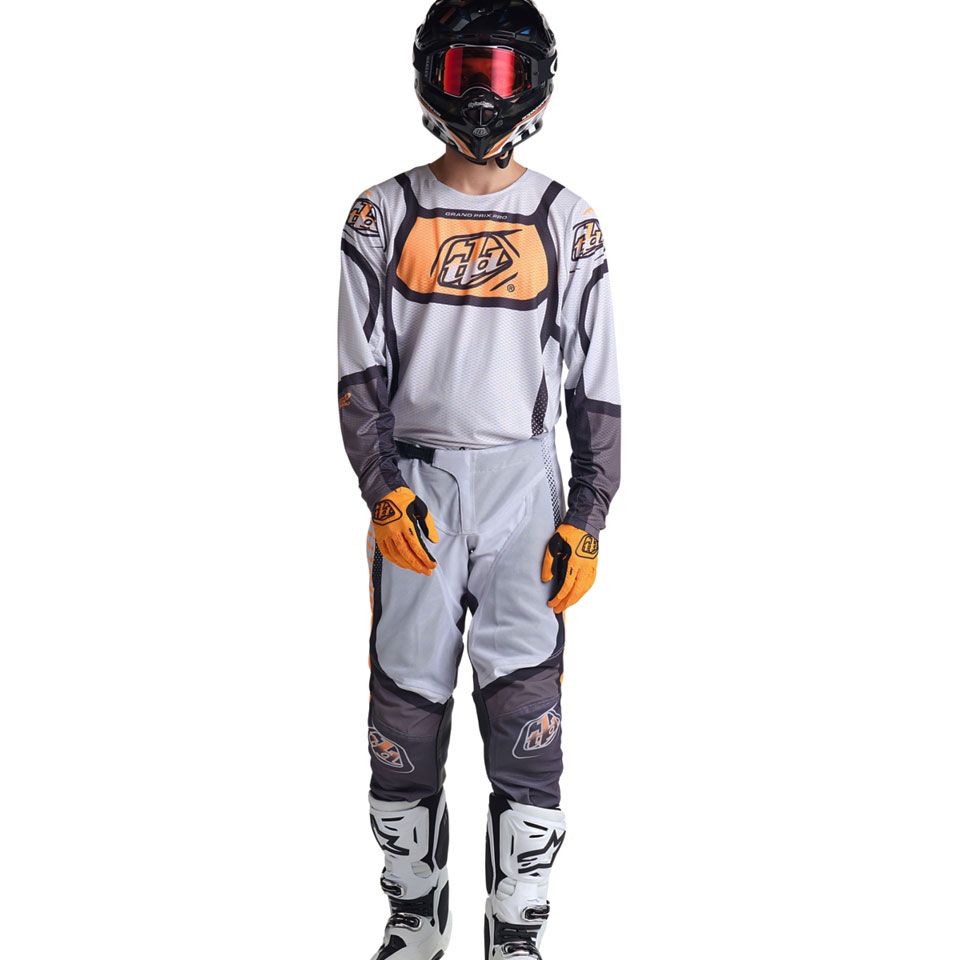 Troy Lee Designs Cross Enduro Moto Jersey GP AIR JET TEAM Navy Orange For Sale Online