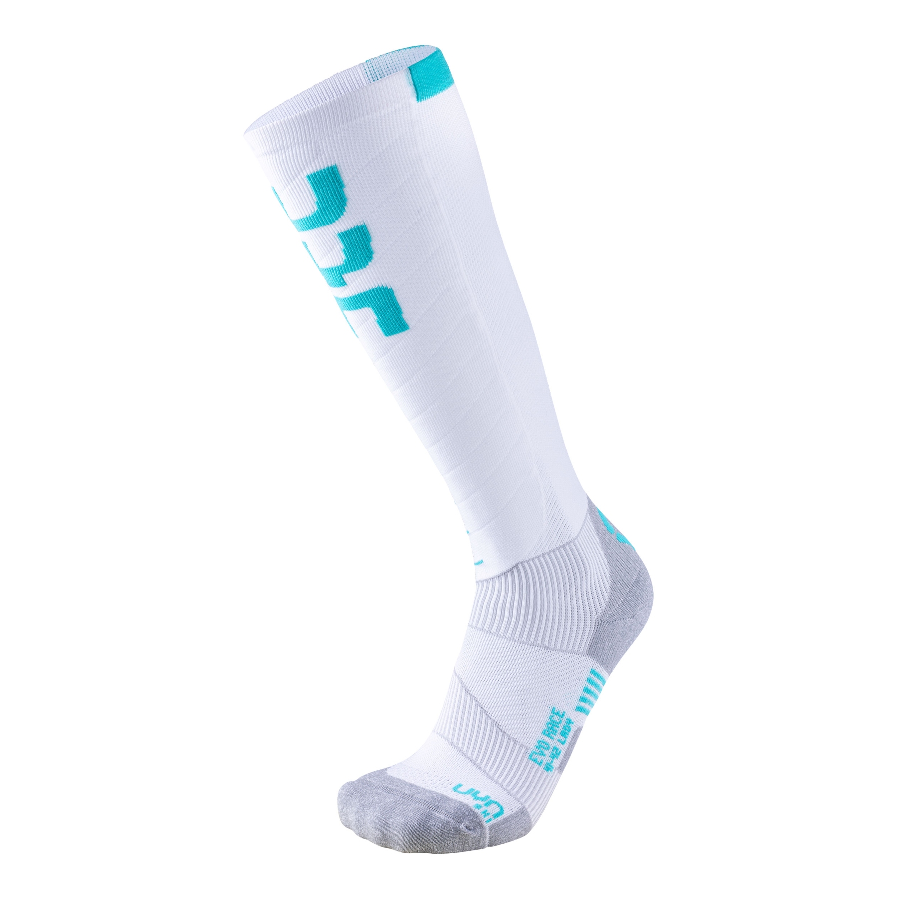 Picture of UYN Ski Evo Race Socks Women - White/Water Green