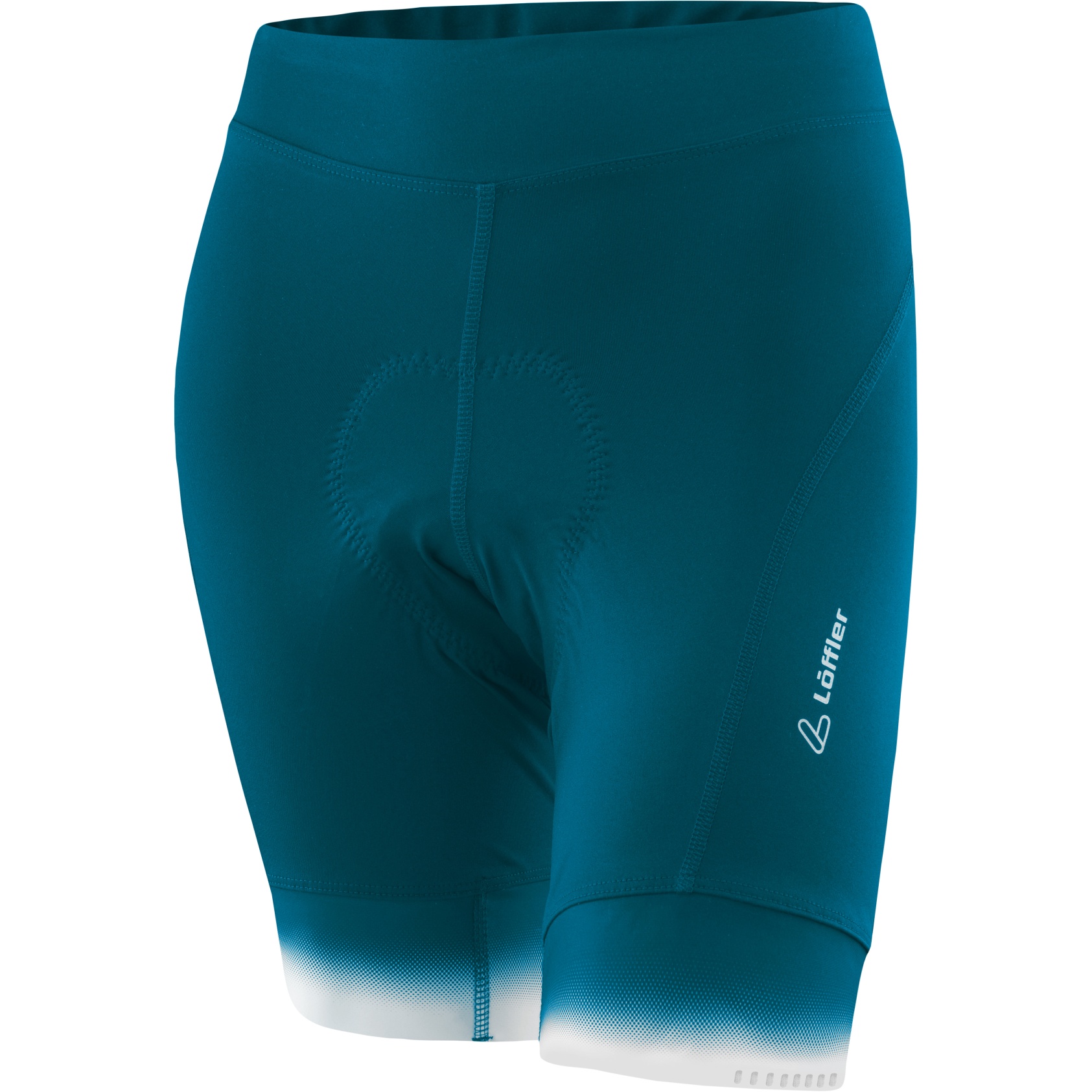 Bild von Löffler Atalante Damen Bike Tights - blue coral 373