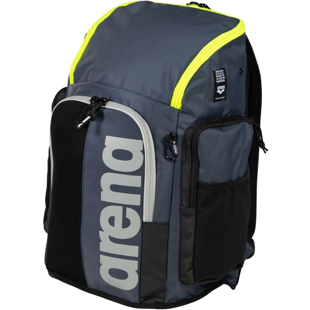 Picture of arena Spiky III 45L Backpack - Navy-Neon Yellow