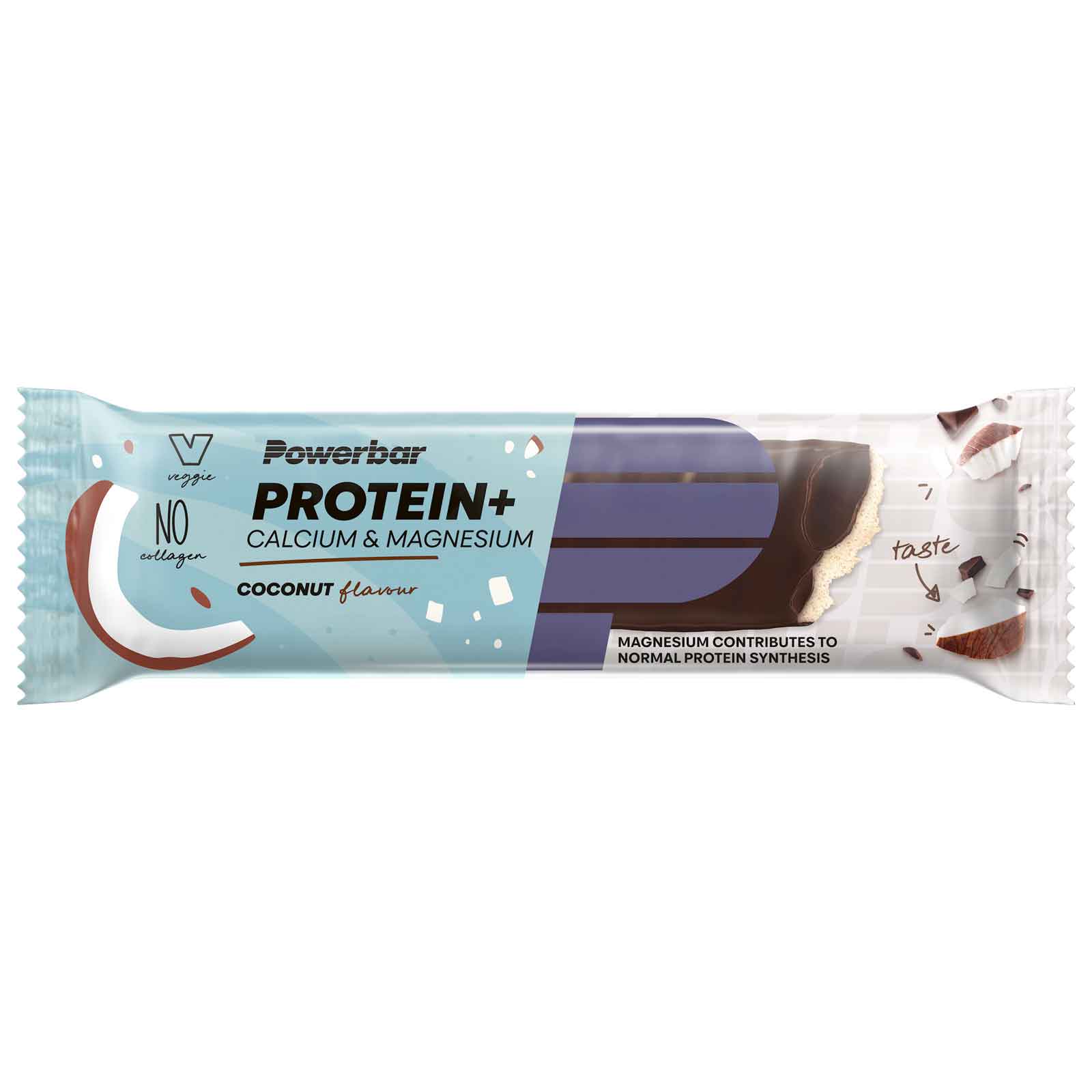Produktbild von Powerbar Protein Plus Calcium Magnesium - Eiweiß-Riegel - 3x35g