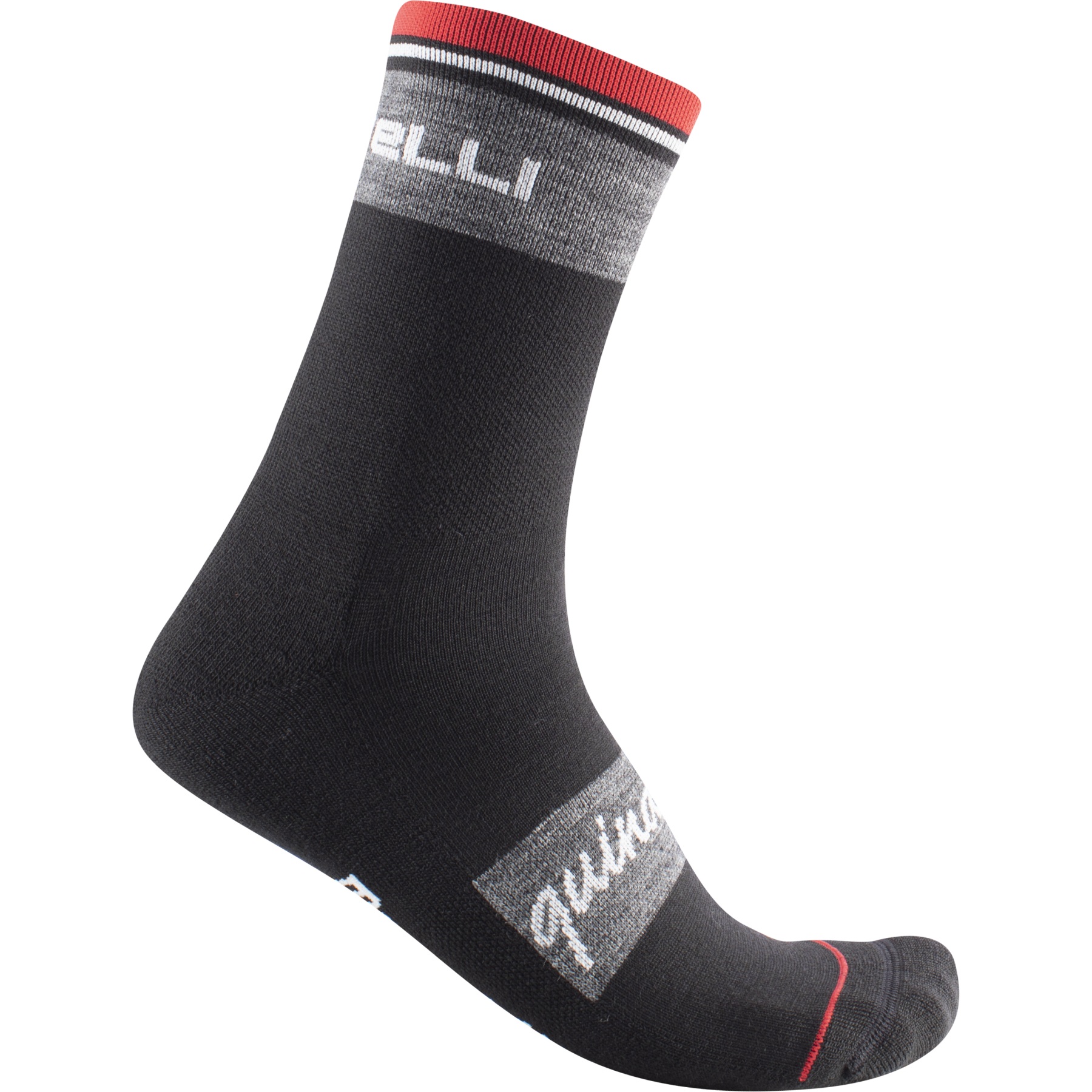 Picture of Castelli Quindici Soft Merino Socks - black 010
