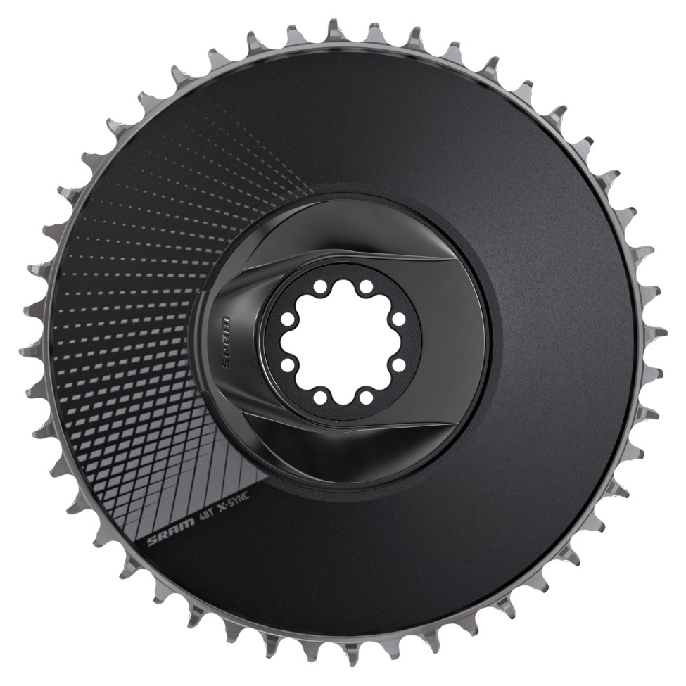 Sram Aero Guard S350 Protezione Aerodinamica Per Guarnitura, 5 Bracci, Colore Nero, Con Viti