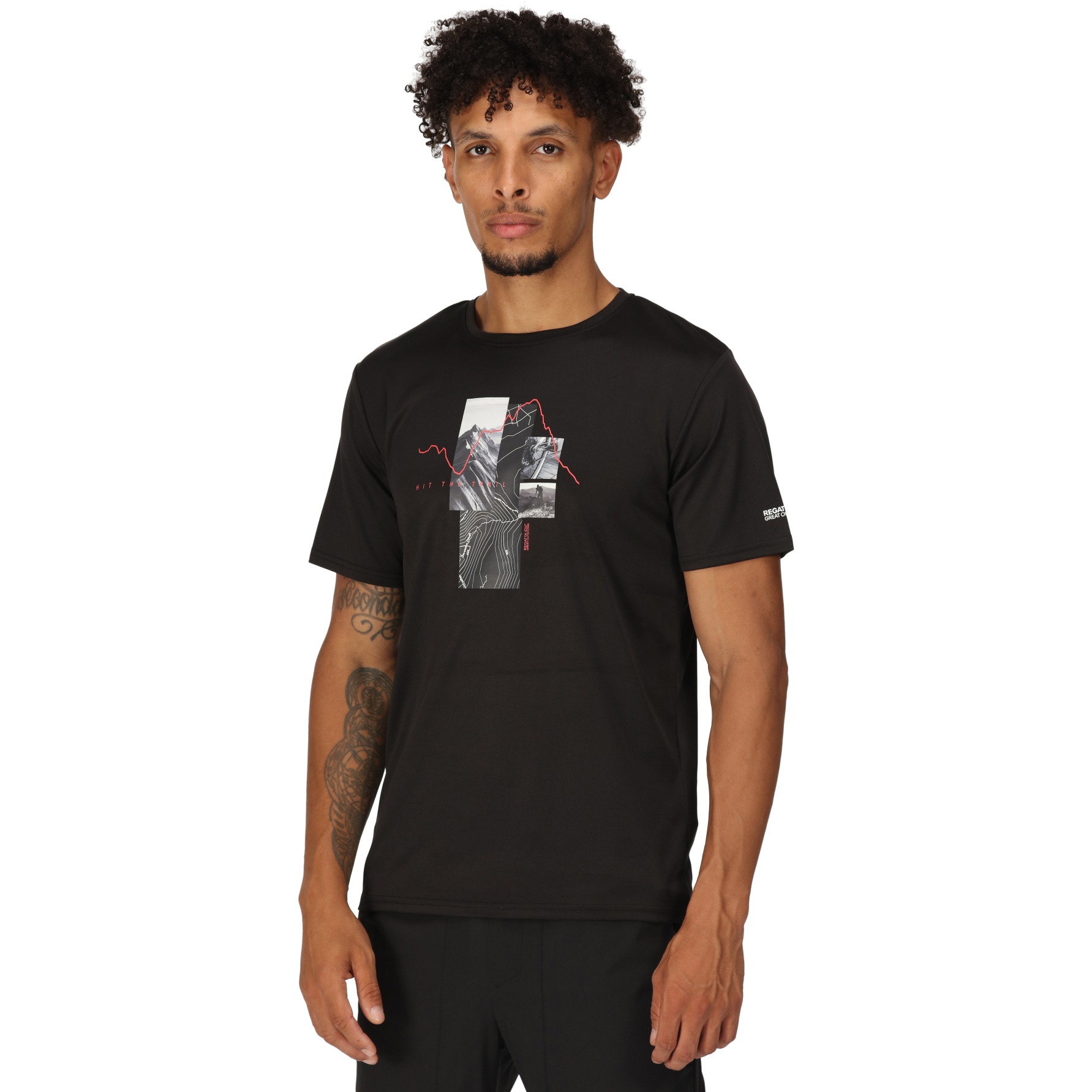Produktbild von Regatta Fingal VII T-Shirt - Schwarz 800