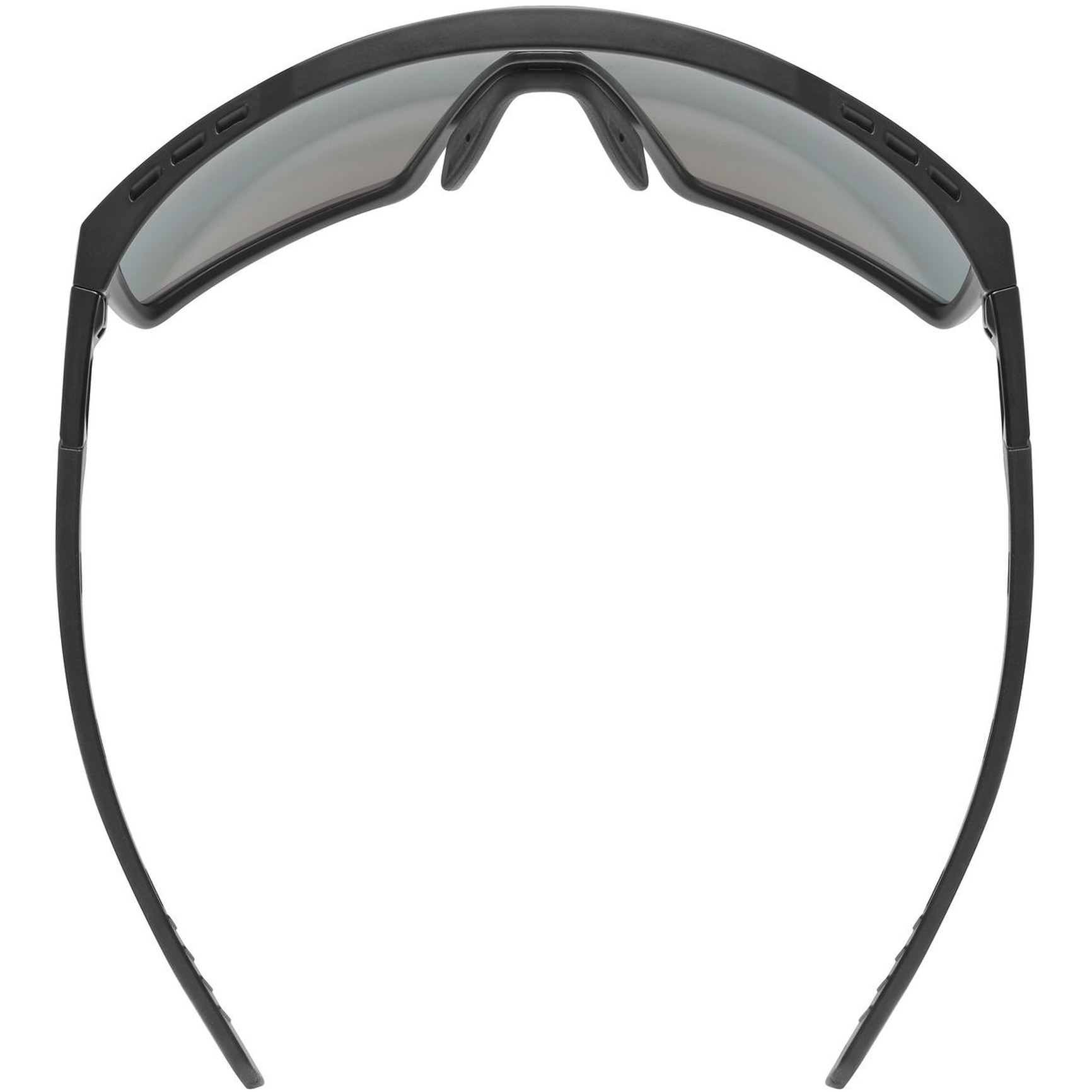 Uvex mtn perform Glasses - black matt/supravision mirror silver
