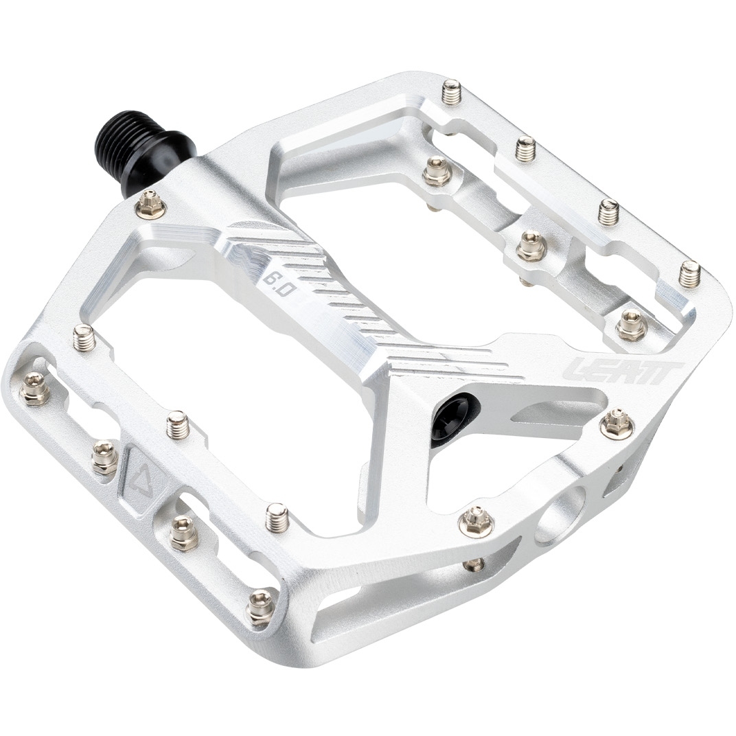 Produktbild von Leatt Flat Pedals AllMtn 6.0 Pedale - silber - Wide