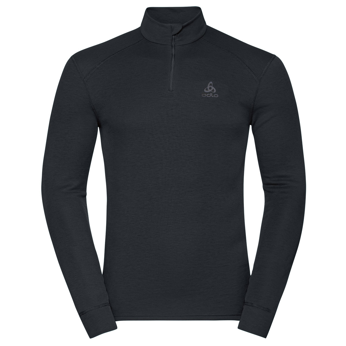 Produktbild von Odlo Active Warm Half-Zip Turtleneck Langarm-Unterhemd Herren - schwarz