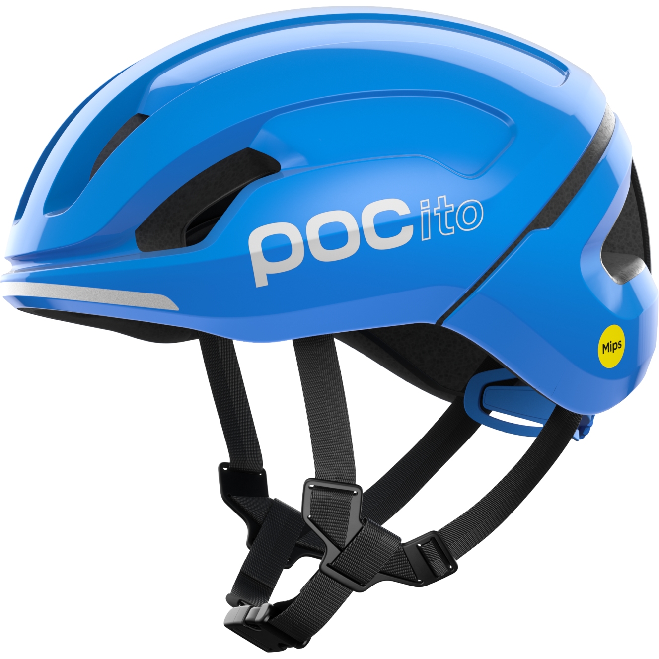 Produktbild von POC Pocito Omne MIPS Kinderhelm - 8233 fluorescent blue