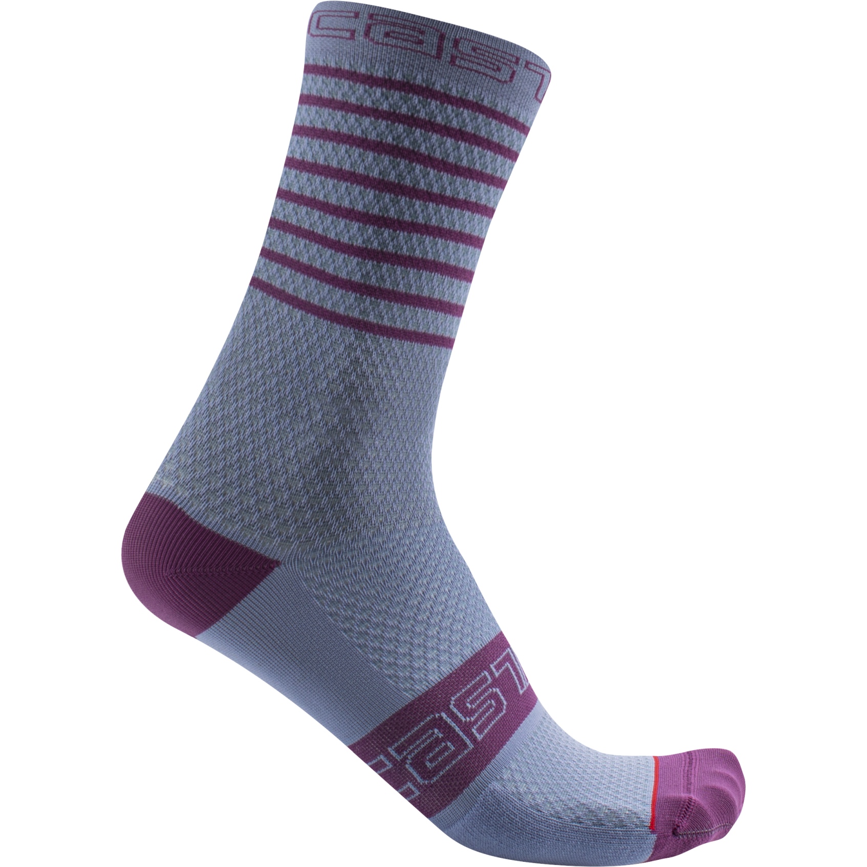 Picture of Castelli Superleggera 12 Socks Women - violet mist 534