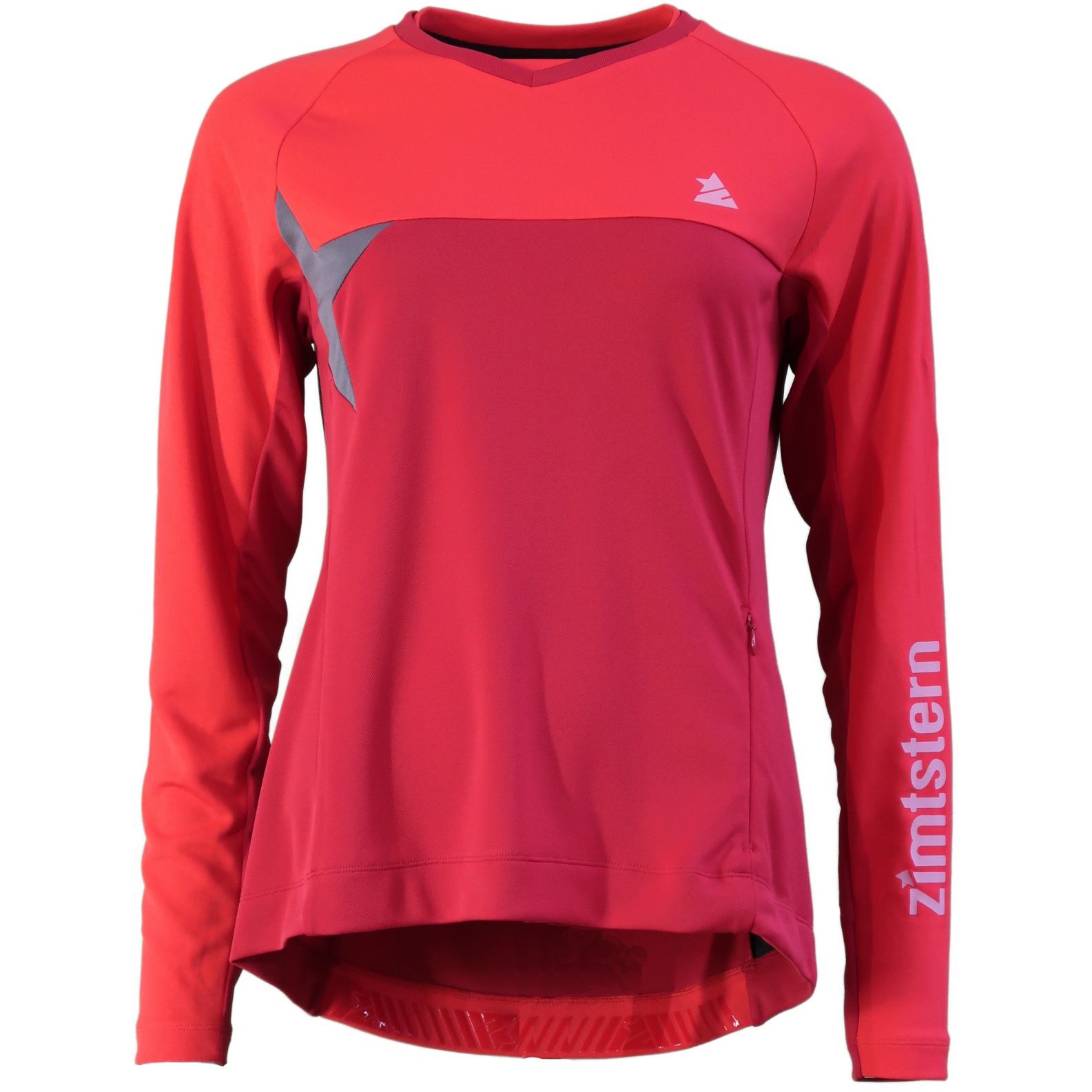 Produktbild von Zimtstern Bulletz Langarm MTB-Trikot Damen - jester red/cyber red