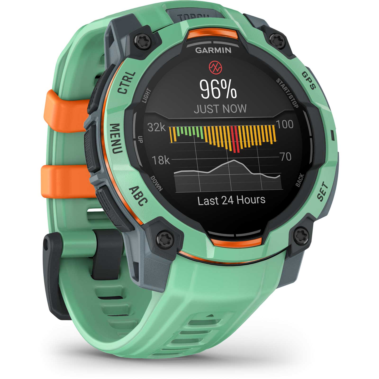 時計 GARMIN INSTINCT 3 AMOLED 45mm Garmin Instinct® 3 | AMOLED | Rugged GPS Smartwatch | 45mm