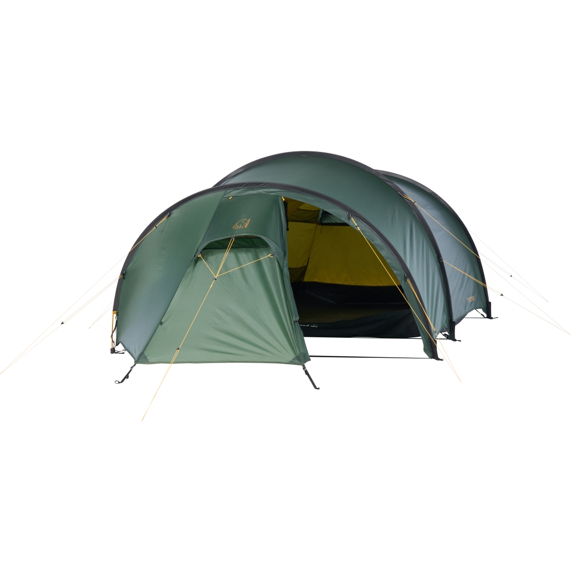 Nordisk Oppland 3 SI 2.0 Tunnel Tent - Forest Green | BIKE24